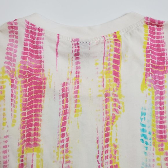 Hemant & Nandita Tie-Dye T-Shirt M Tee Cotton Short Sleeve Crewneck Handmade - Picture 8 of 13